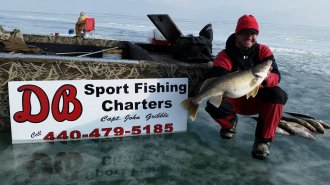 ** DB Sport Fishing Charters does not start scheduling for Ice Fishing until after January 1st **