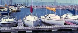 The marina about 1978.