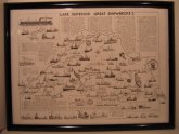 Lake Huron shipwrecks Map